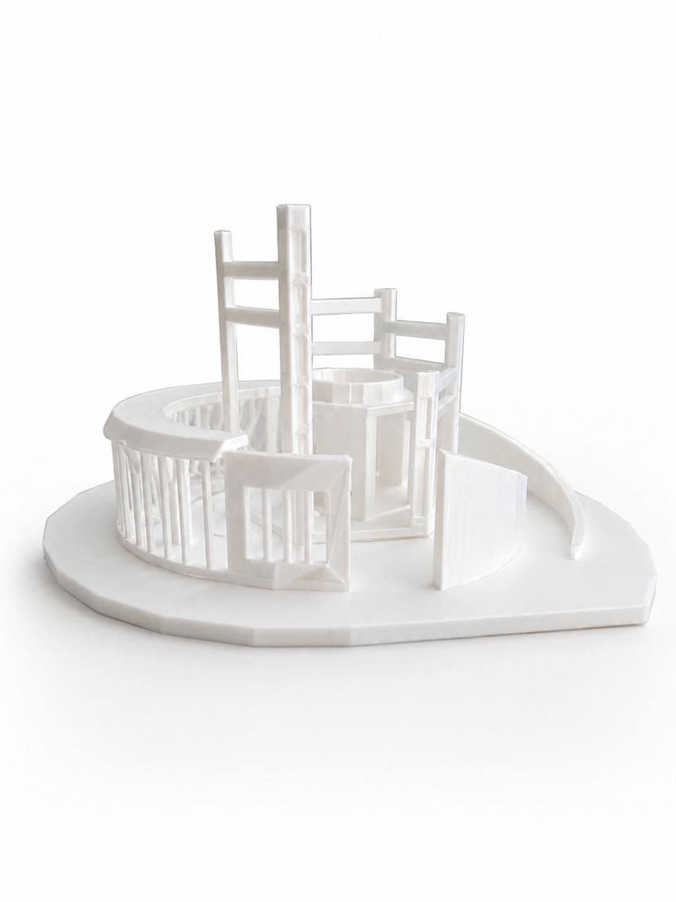 Maqueta arquitectónica a escala impresa en 3D — KLP Printed